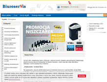 Tablet Screenshot of biuroservis.com